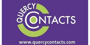 logo Quercy Contacts violet  et vert