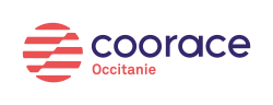 logo coorace occitanie en couleur